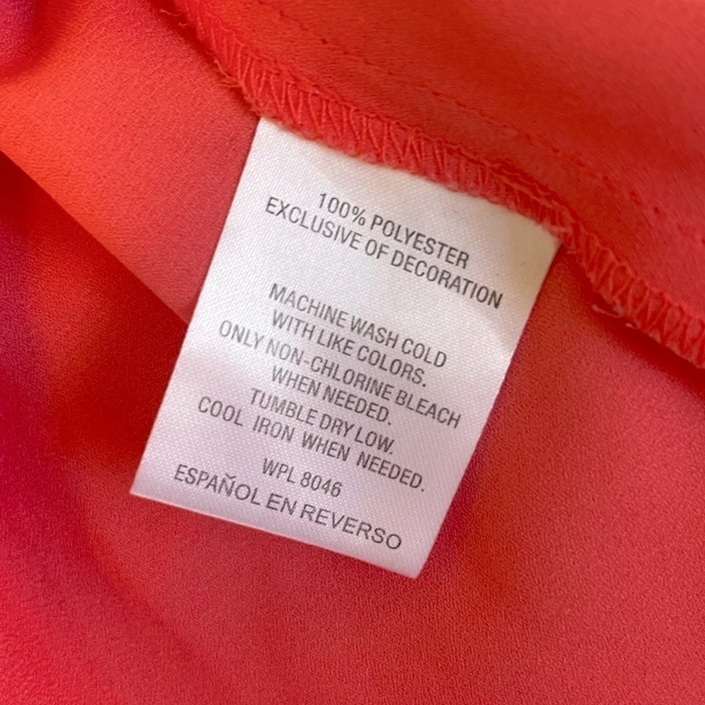 Women’s Sleeveless Blouse Salmon Pink